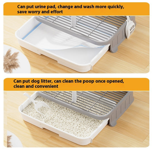 Orinal Canino Antideslizante de Fácil Limpieza para Perros Grandes - Image 3