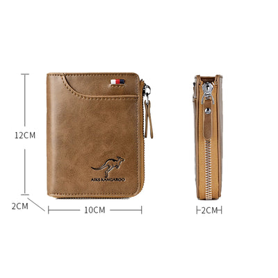 Billetera Antirrobo para Hombre con Protección Antimagnética y Bloqueo de Tarjetas - Image 10