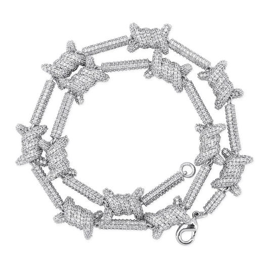 Cadena Cubana con Zirconia: Joya de Personalidad y Brillo - Image 3