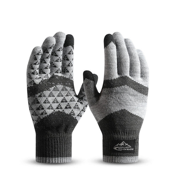 Guantes de Punto Unisex para Actividades al Aire Libre