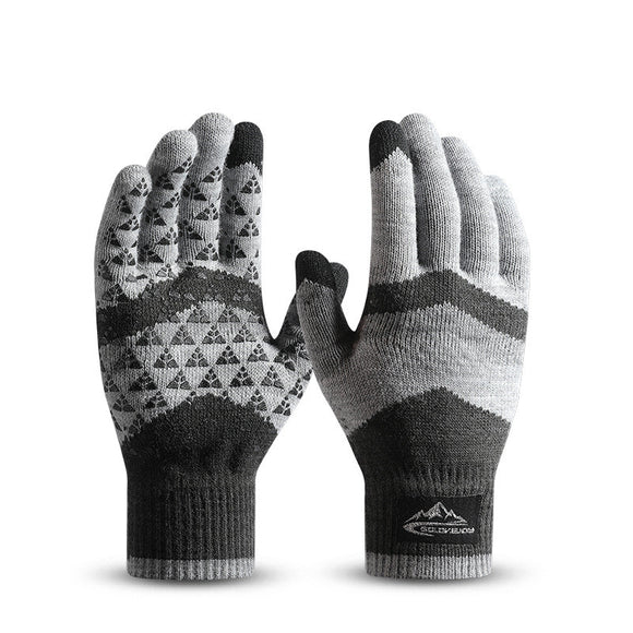 Guantes de Punto Unisex para Actividades al Aire Libre