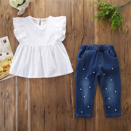 Conjunto Casual Chaqueta y Pantalón de Mezclilla - Image 19