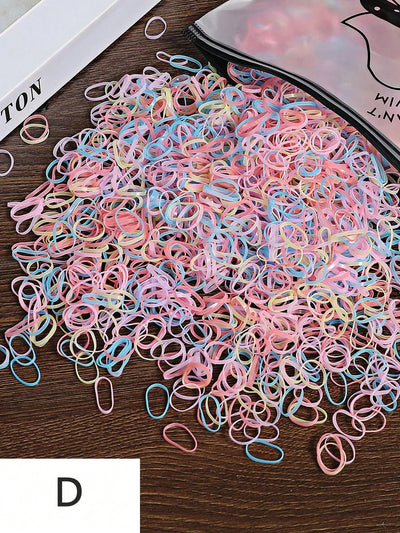 Bandas Elásticas para Cabello Infantil - Gomas Pequeñas Desechables para Niñas - Image 18