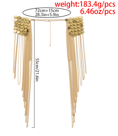 Cadena Corporal Dramática con Lentejuelas - Image 6