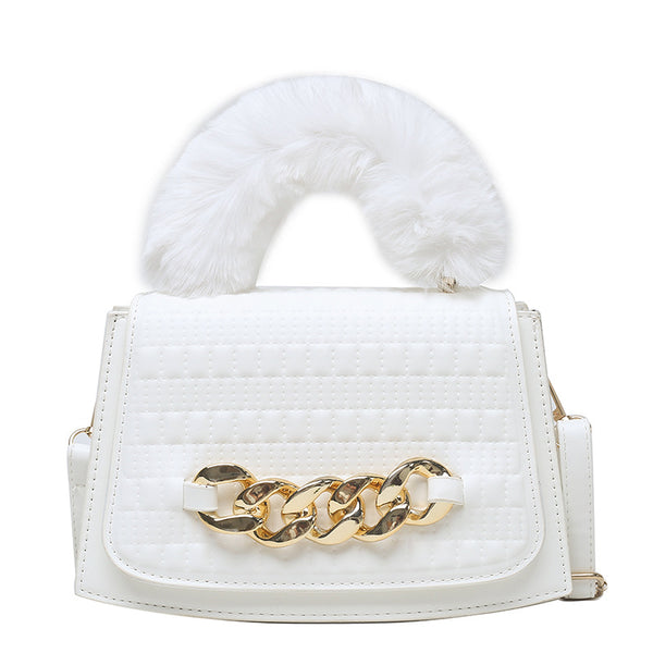 Bolso de Mano Acolchado con Cadena - Bandolera para Mujer - Image 10