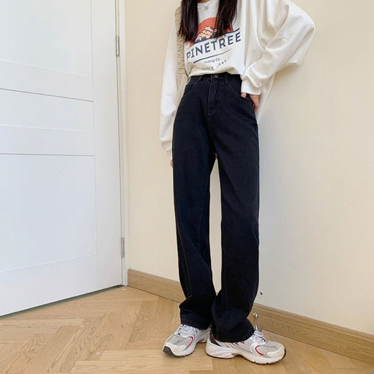Pantalones Estilo Coreano Ajustados y Rectos Reductores - Image 3