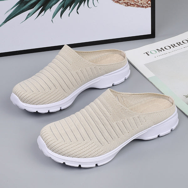 Pantuflas Deportivas para Mujer Tejido Volador Transpirable