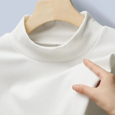 Camiseta Cuello Alto Manga Larga Hombre Otoño - Image 28