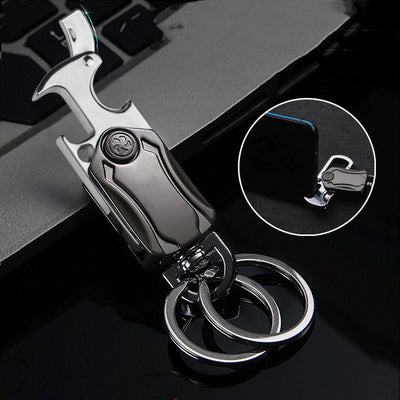 Llavero 3 en 1 Spinner Fidget con Navaja y Abridor de Botellas - Image 2