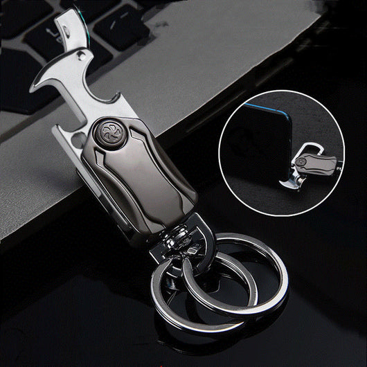 Llavero 3 en 1 Spinner Fidget con Navaja y Abridor de Botellas - Image 2
