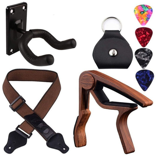 Kit Completo de Accesorios para Guitarra - Púas, Cuerdas y Estuche - Image 29