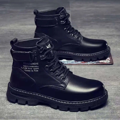 Botas Martin de Cuero para Hombre - Estilo Casual Versátil - Image 9