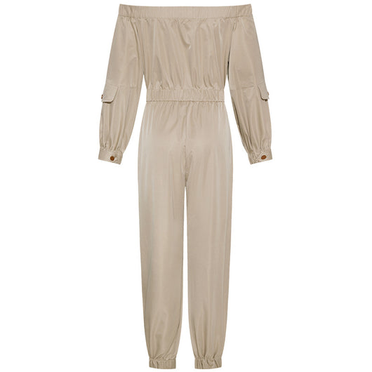 Jumpsuit Cintura Alta Estilizador con Elegancia Casual - Image 12