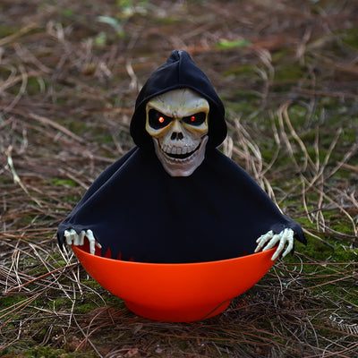 Plato Fantasma Luminoso con Música y Diseño Divertido de Frutas - Image 14