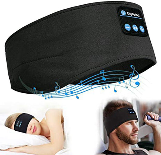 Banda Deportiva Bluetooth V5.0 con Audio Estéreo para Dormir y Llamadas - Image 10