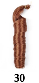 Extensiones de Cabello Crochet Ondas Sueltas Africanas con Asa - Rizo Grande - Image 12