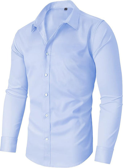 Camisa de Trabajo Slim Fit Clásica de Calidad Europea - Image 12
