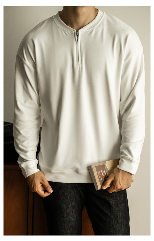 Camiseta Casual Hombre Manga Larga con Cierre - Image 13