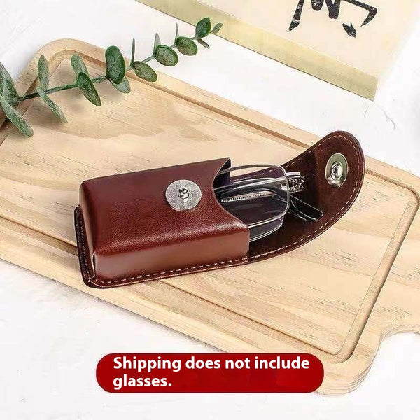 Estuche de Cuero para Hombre - Portátil y Elegante