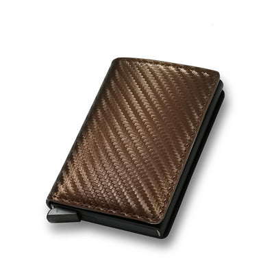 Billetera de Hombre en Fibra de Carbono con Protección RFID y Aluminio - Image 9