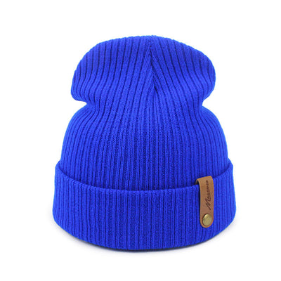 Gorro de Lana Tejida para Hombre y Mujer - Beanie Cálido para Otoño e Invierno - Image 3