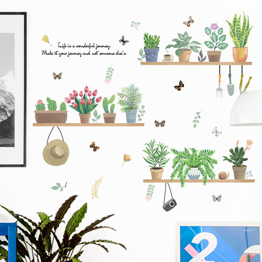 Adhesivos Decorativos de Plantas para Pared - Removibles y Reutilizables - Image 8