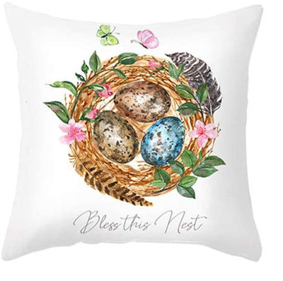 Funda de Almohada de Lino para Sofá Cama Easter - Image 23