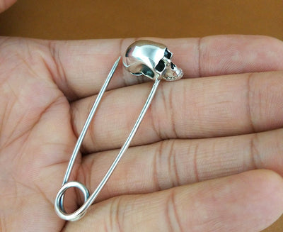 Broche Punk Tailandés en Plata para Hombre - Image 4