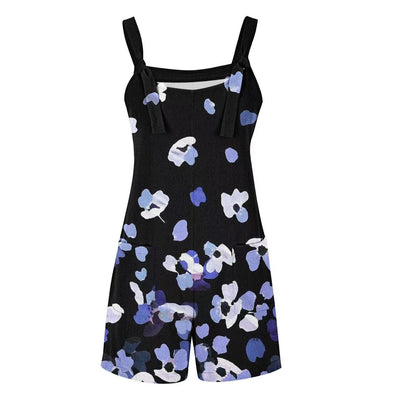 Pantalones Casuales con Tirantes Estampados para Mujer - Image 19
