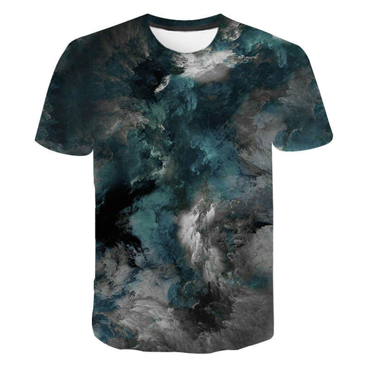 Camiseta Unisex Estampado 3D Digital - Diseño Verano Casual - Image 11