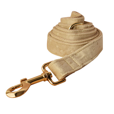 Collar para Perro con Moño de Terciopelo Nude Love - Image 2