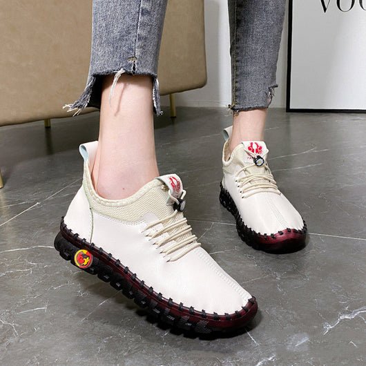 Zapatos Oxford de Cuero Genuino con Suela Blanda para Mujer - Comodidad Total - Image 4