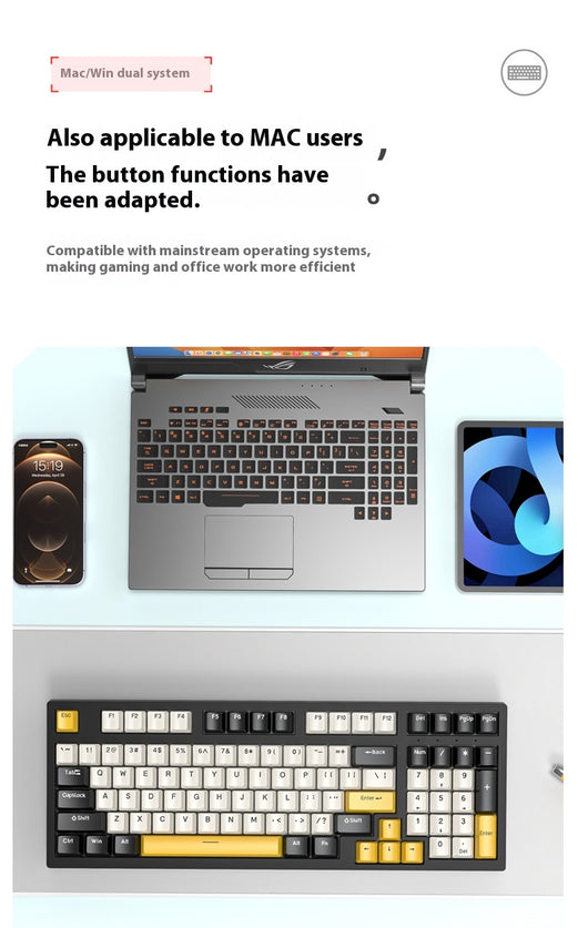 Kit Teclado Mecánico Personalizado + Ratón Gaming de Precisión - Image 37