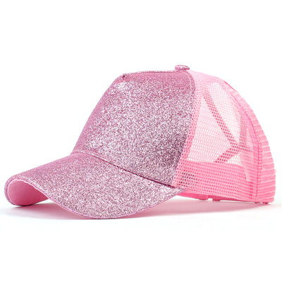 Gorra de Béisbol con Abertura para Cola y Lentejuelas - Image 21
