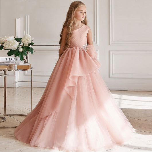 Vestido de Princesa Largo para Niña - Elegante Traje de Gala Infantil - Image 10