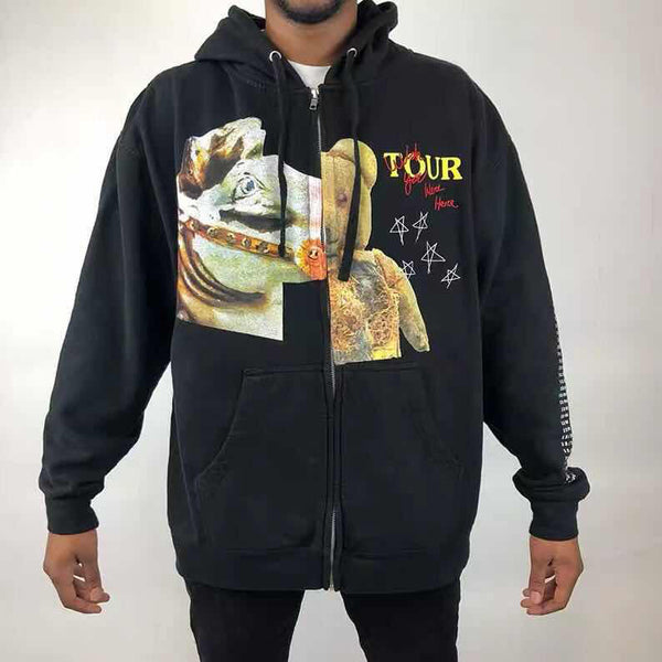Sudadera con Capucha de Bordado Tridimensional Unisex