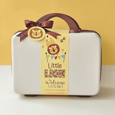 Conjunto de Regalo Bebé Suéter Tejido Pequeño León - Image 7