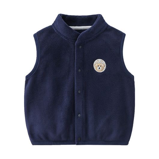 Chaleco Reversible con Forro Polar Doble Cara - Image 8