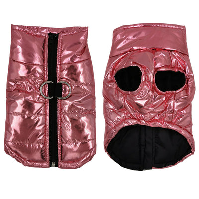 Chaleco Impermeable Brillante para Perros