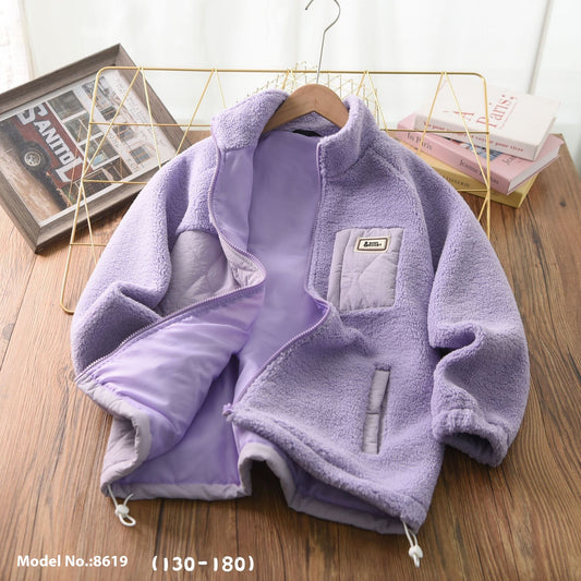 Chaqueta Polar Gruesa con Cierre - Abrigo Casual de Forro Polar - Image 2