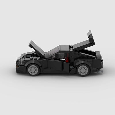 Auto de Carreras Bloques de Construcción Micro MOC Puzzle Tecnológico DIY - Image 8