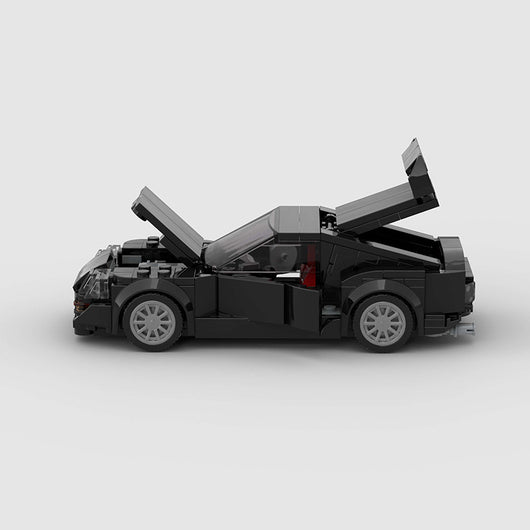 Auto de Carreras Bloques de Construcción Micro MOC Puzzle Tecnológico DIY - Image 8