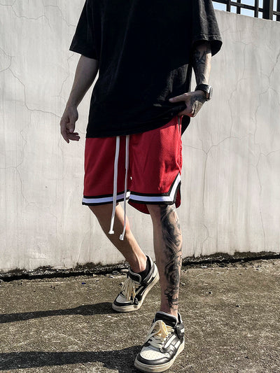 Pantalones de Básquetbol con Malla y Cordón Ajustable - Image 12