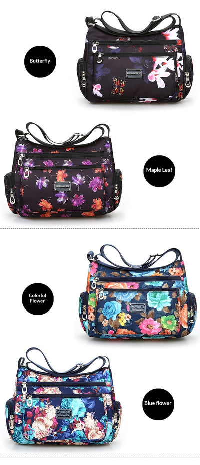 Bolsa Impresa para Mujer con Diseño de Paisaje y Flores Trendy - Image 19