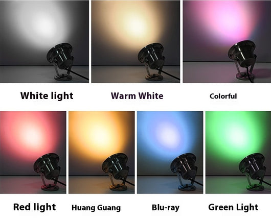 Lámpara Subacuática LED para Piscina y Fuentes de Exterior - Image 10