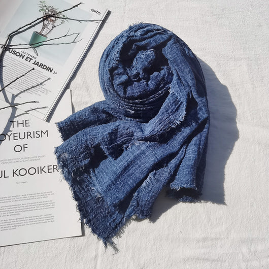 Pañuelo de Algodón Puro Zen para Mujer - Otoño e Invierno - Image 8