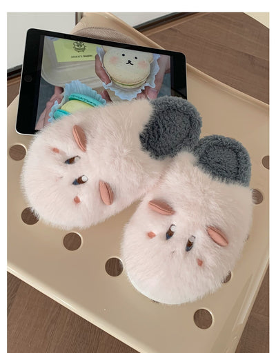Pantuflas de Algodón con Diseño Cartoon para Estudiantes - Invierno - Image 14