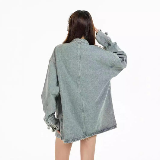 Chaqueta Denim Premium para Mujer - Talla S - Image 4