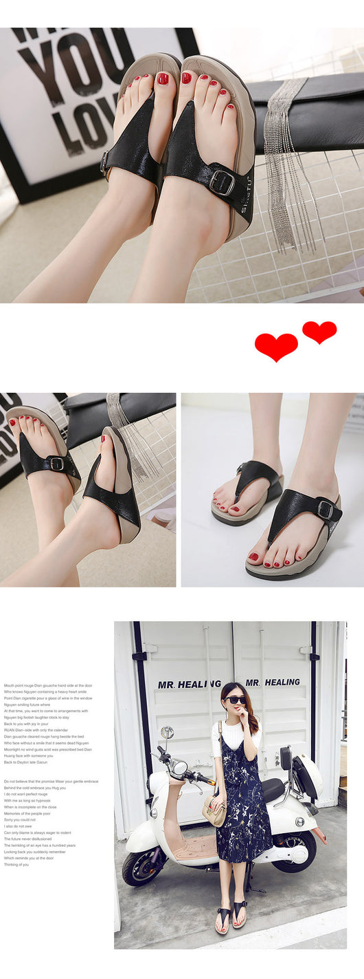 Sandalias Plataforma Playa con Hebilla Ajustable para Mujer - Image 9
