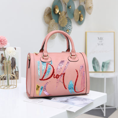 Bolsa Mensajera de Moda con Bordado de Lentejuelas para Mujer - Image 6